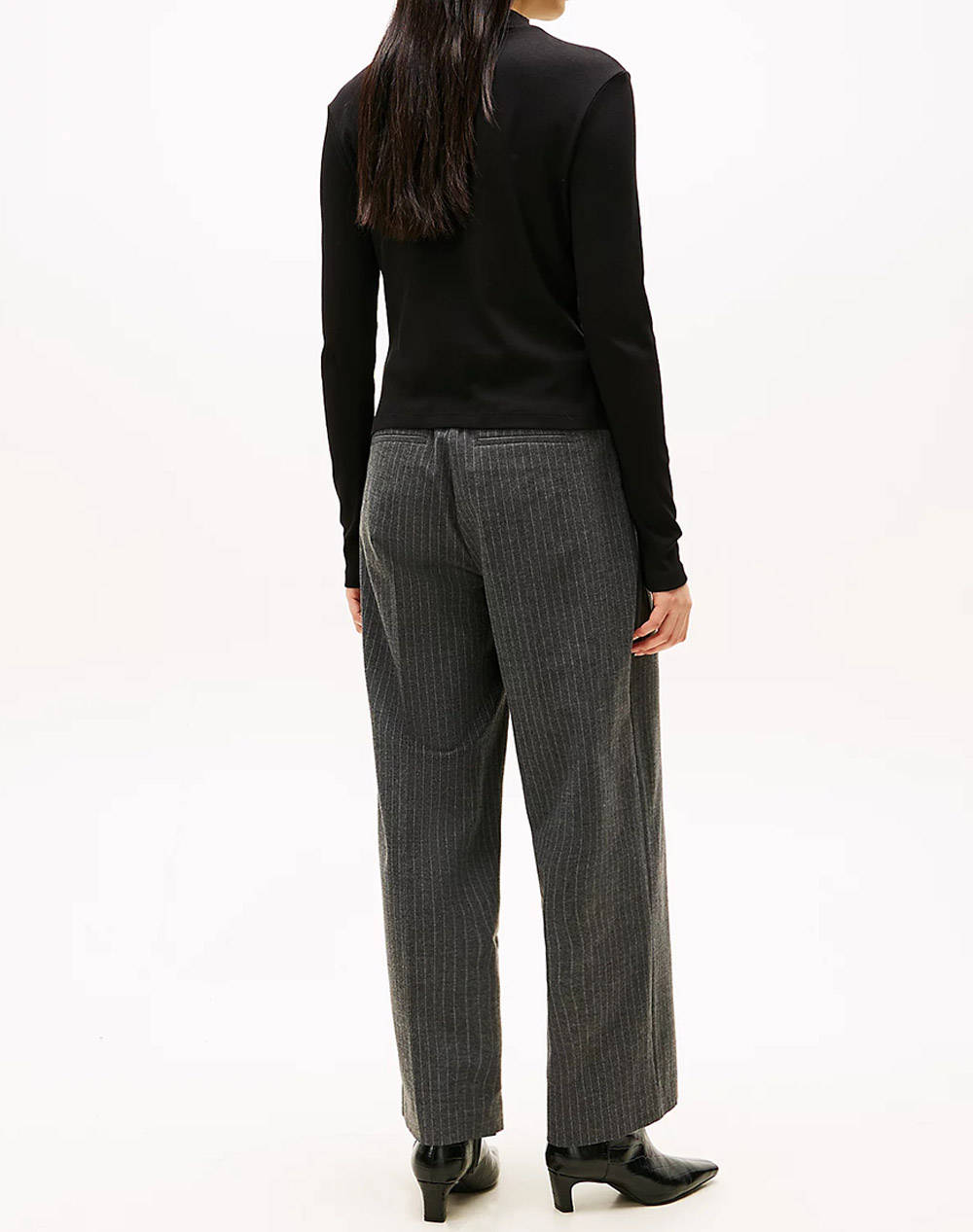 TOMMY HILFIGER SLIM CODY MOCK-NK LS