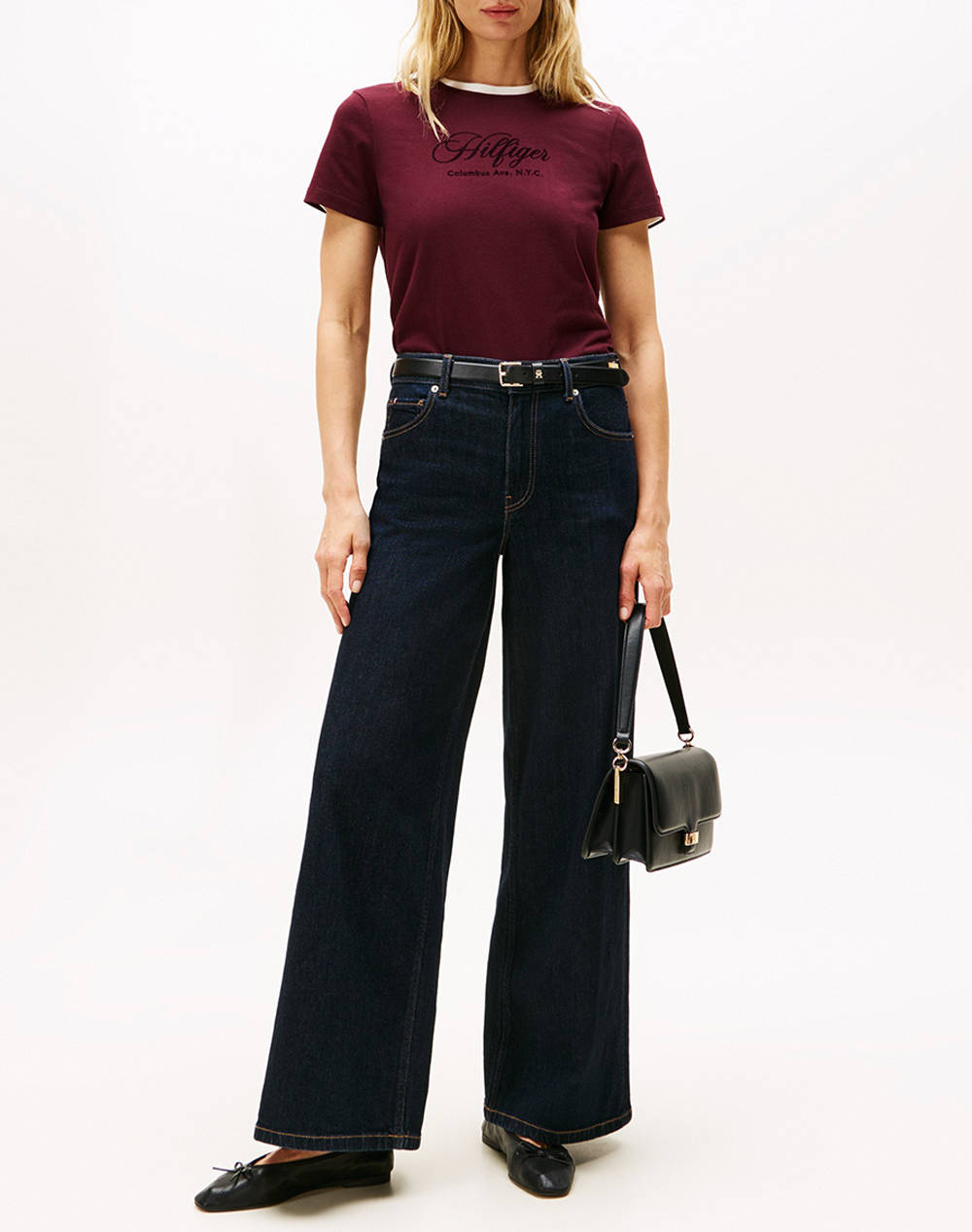 TOMMY HILFIGER SCRIPT REG C-NK SS TEE