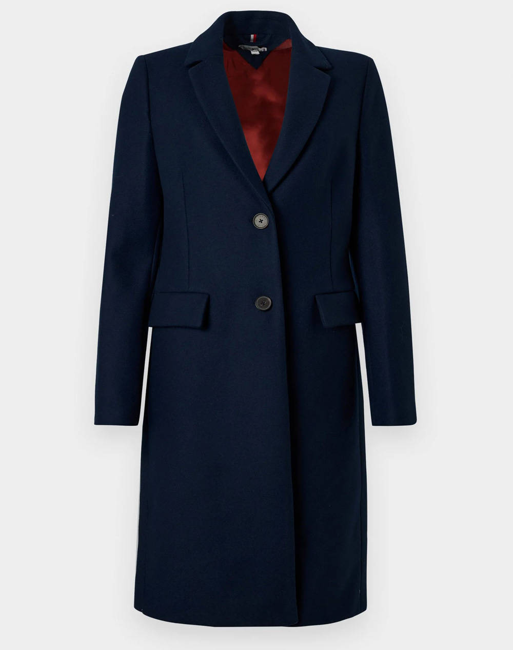 TOMMY HILFIGER CLASSIC SB WOOL REG COAT
