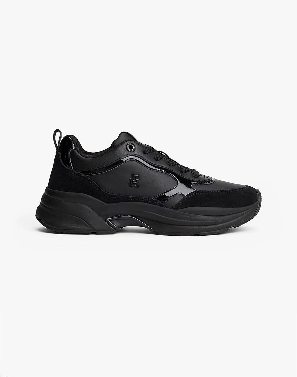 TOMMY HILFIGER TH CHUNKY RUNNER PATENT