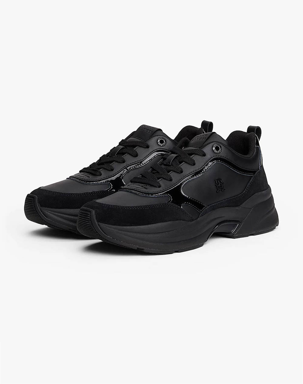 TOMMY HILFIGER TH CHUNKY RUNNER PATENT