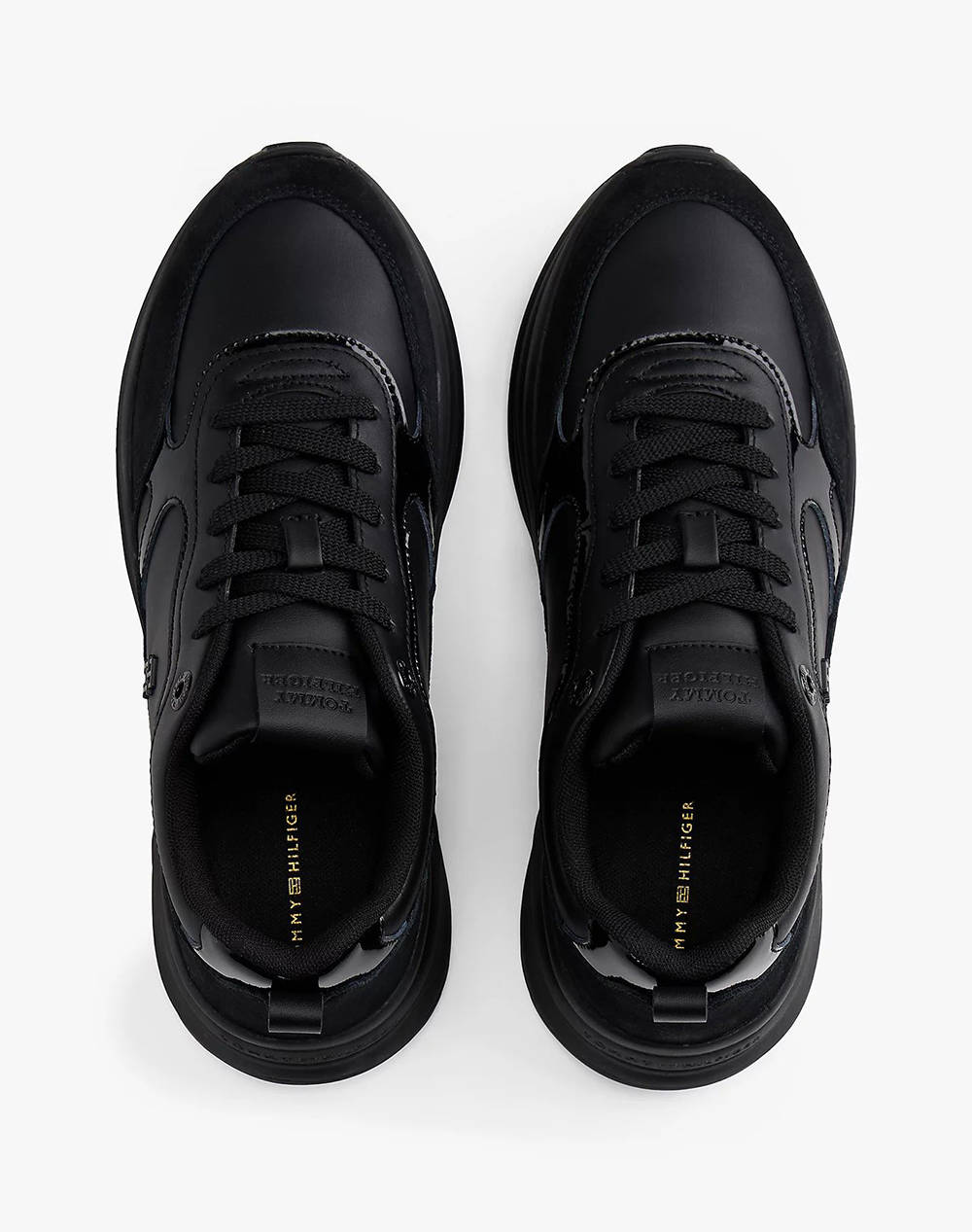 TOMMY HILFIGER TH CHUNKY RUNNER PATENT