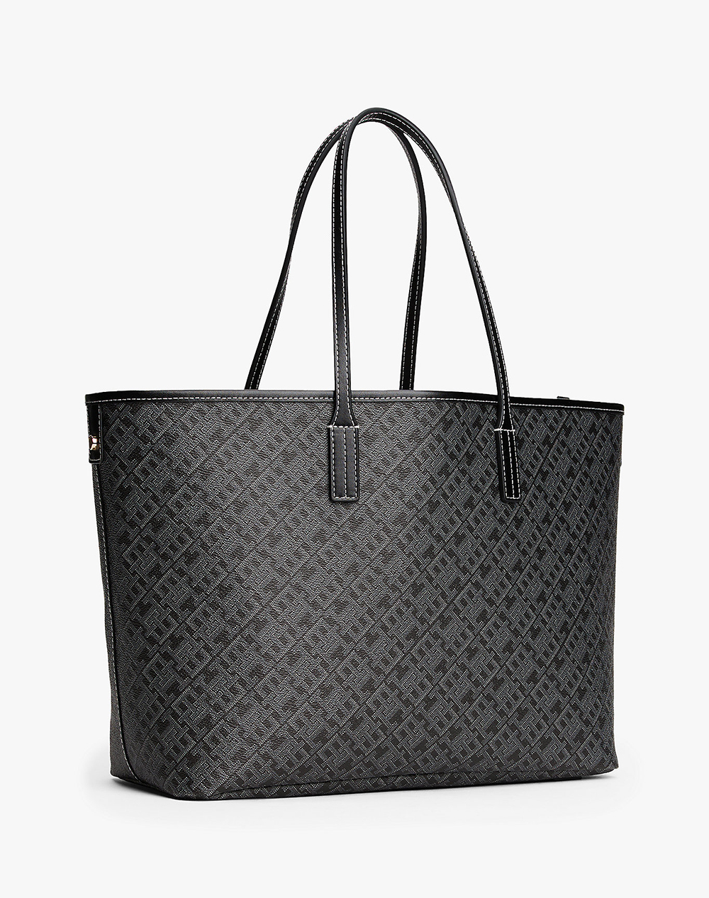 TOMMY HILFIGER TH MONOPLAY LEATHER TOTE