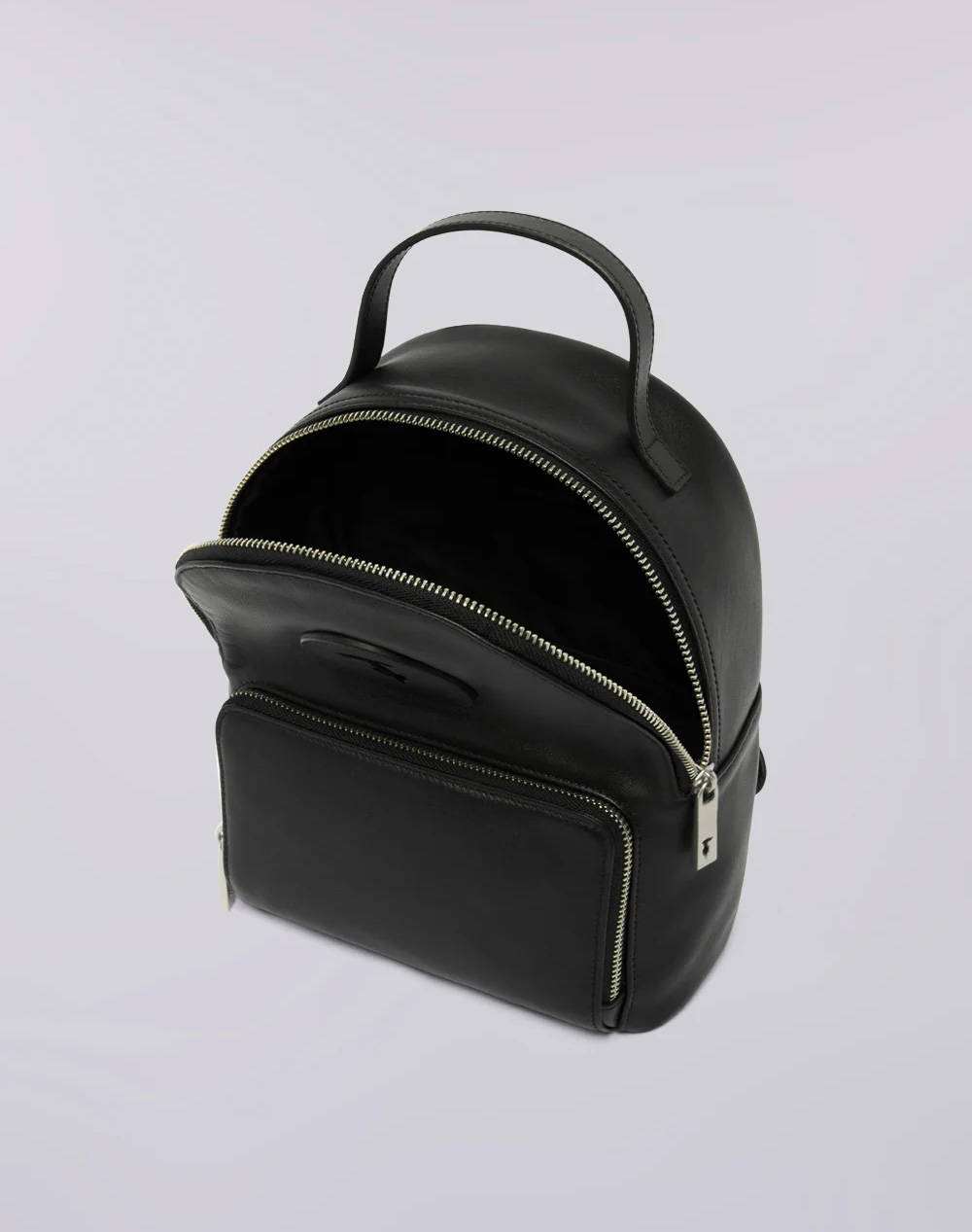 TRUSSARDI SOCIETY BACKPACK SM - CALF LEATHER (Dimensiuni: 25 x 21 x 10cm.)