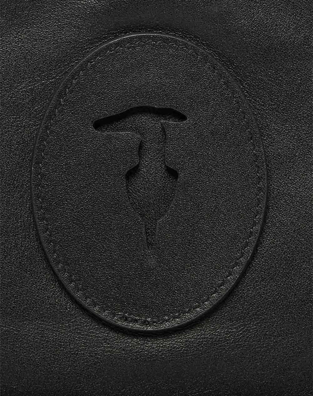 TRUSSARDI SOCIETY BACKPACK SM - CALF LEATHER (Dimensiuni: 25 x 21 x 10cm.)