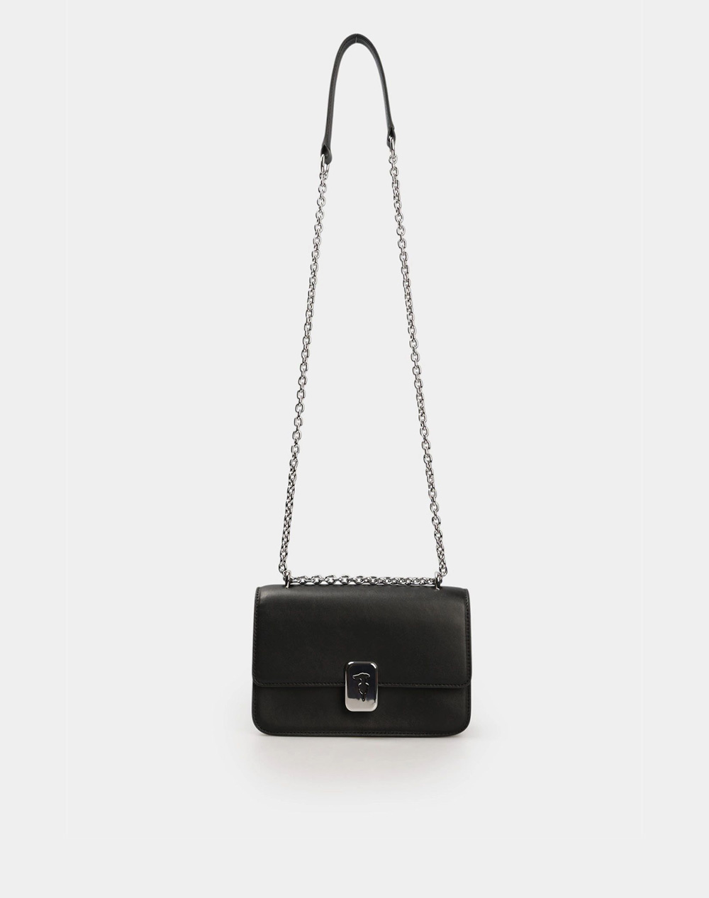 TRUSSARDI BAG-CAMEO BORSA A TRACOLLA SMALL IN VITELLO CON CATENA (Dimensiuni: 20 x 13.5 x 7cm.)
