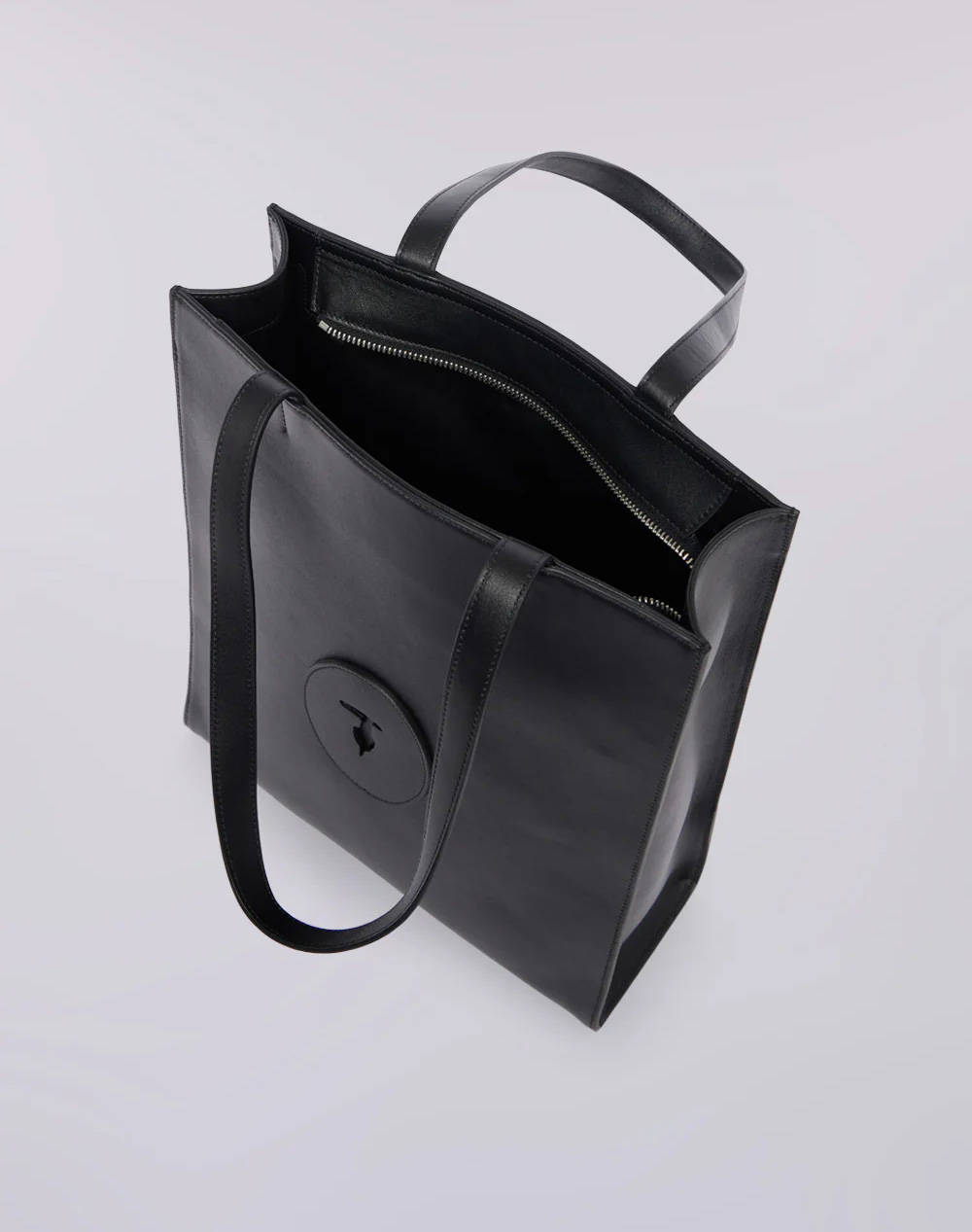 TRUSSARDI BAG -SOCIETY BORSA TOTE LARGE IN VITELLO (Dimensiuni: 37 x 30 x 11cm.)
