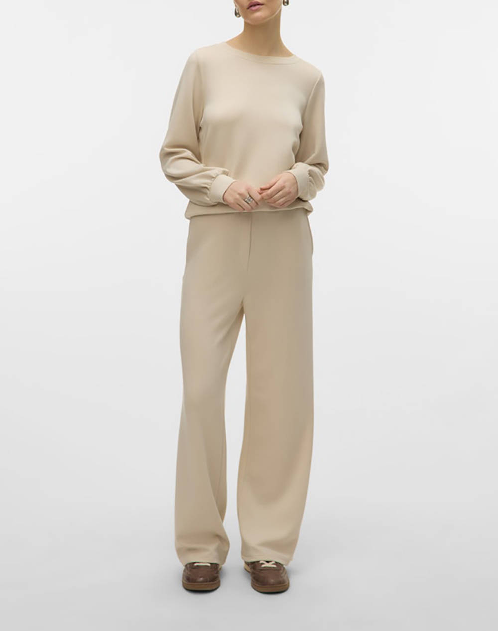 VERO MODA VMHALI HW WIDE PANT JRS GA BOO
