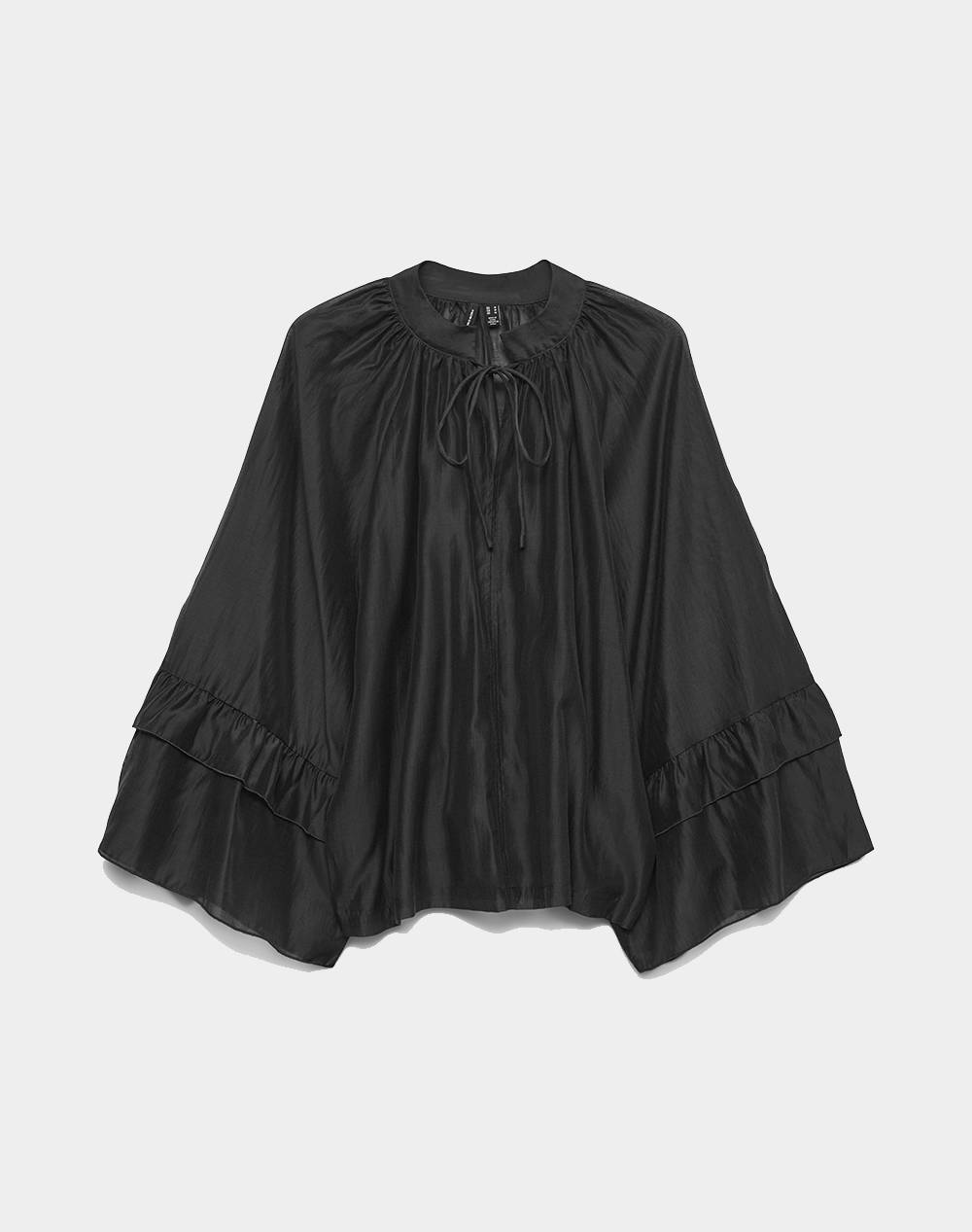 VERO MODA VMJENNA 7/8 FRILL TOP WVN GA