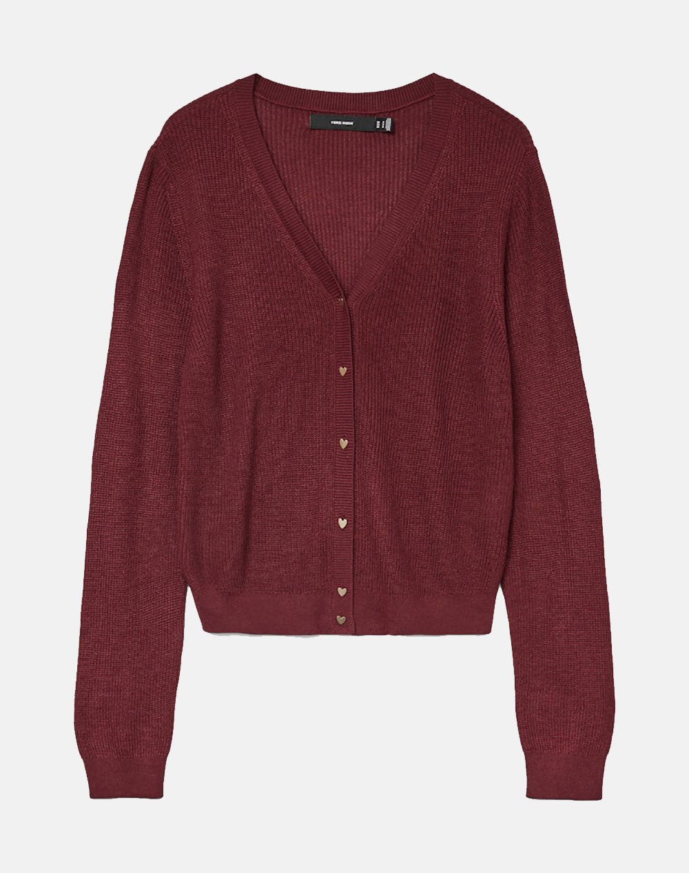 VERO MODA VMNEWLEX LS V-NECK HEART CARDIGAN
