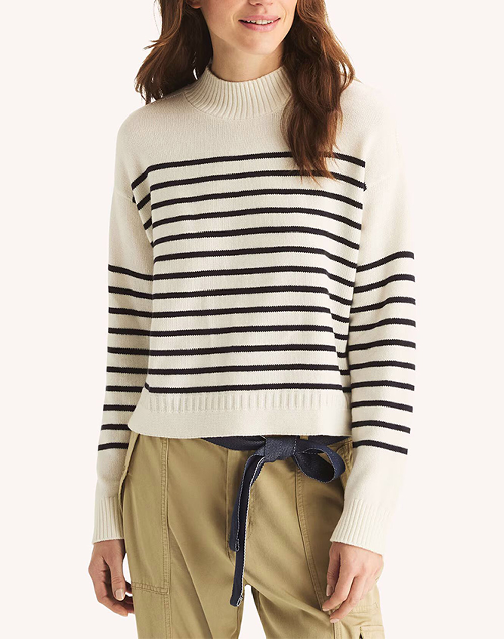 NAUTICA BLUZA TRICOTATA ΜΜ STRP MCKNCK SWTR