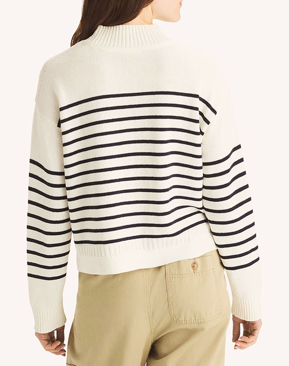 NAUTICA BLUZA TRICOTATA ΜΜ STRP MCKNCK SWTR