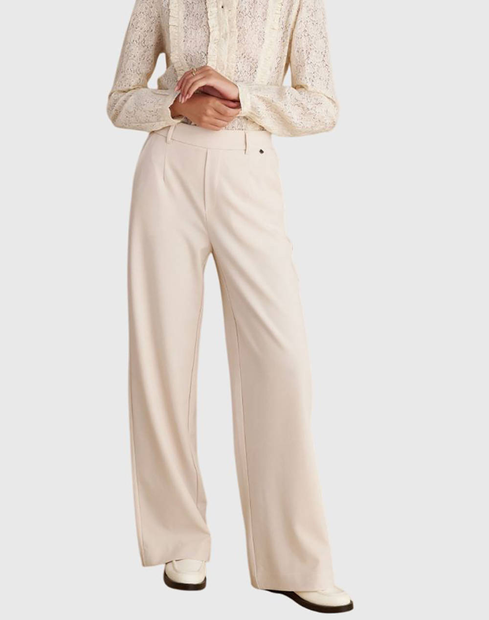 ATTRATTIVO PANTALONI 62POLIEST33VISC5EL.POL