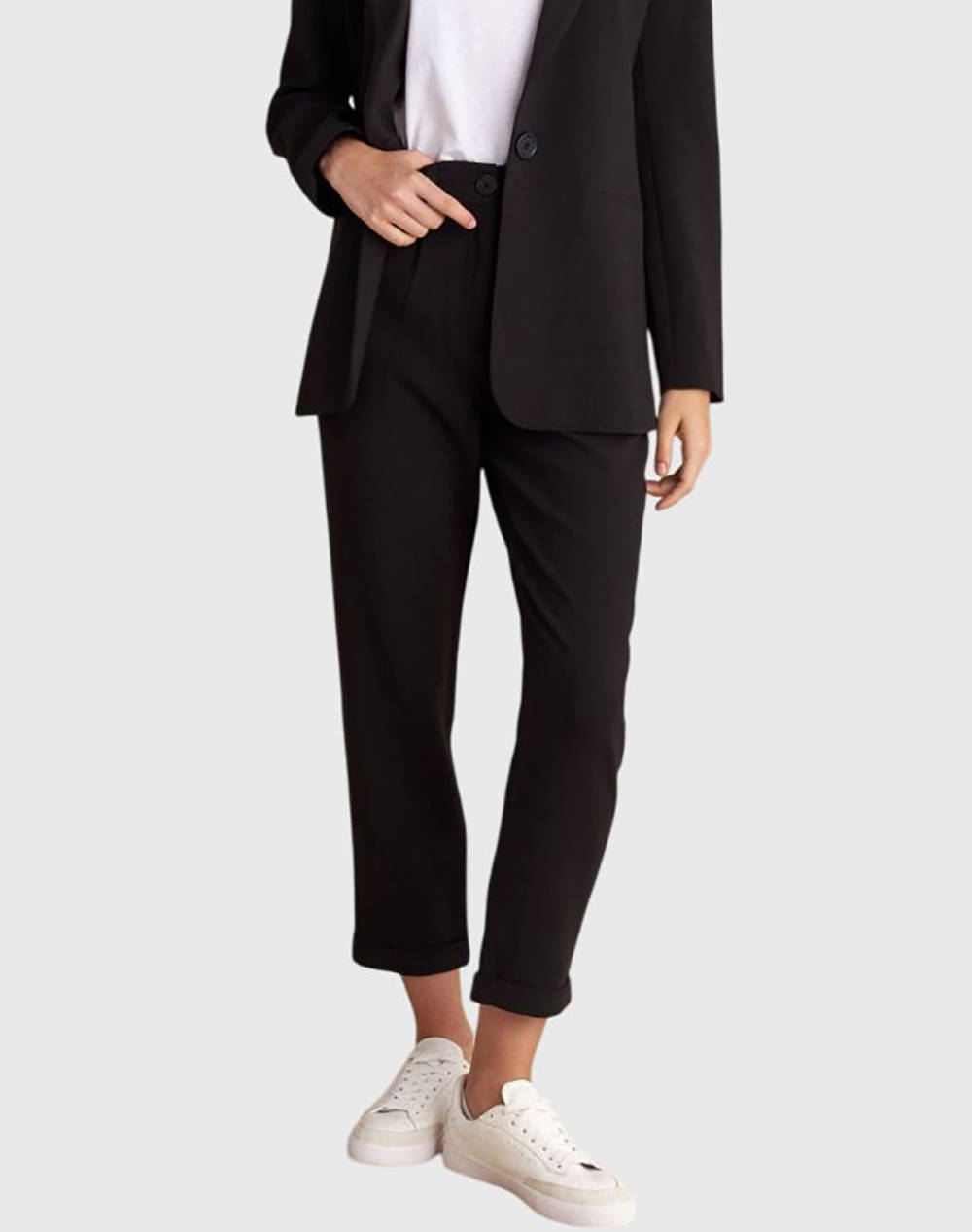 ATTRATTIVO PANTALONI 62POLIEST33VISC5EL.POL