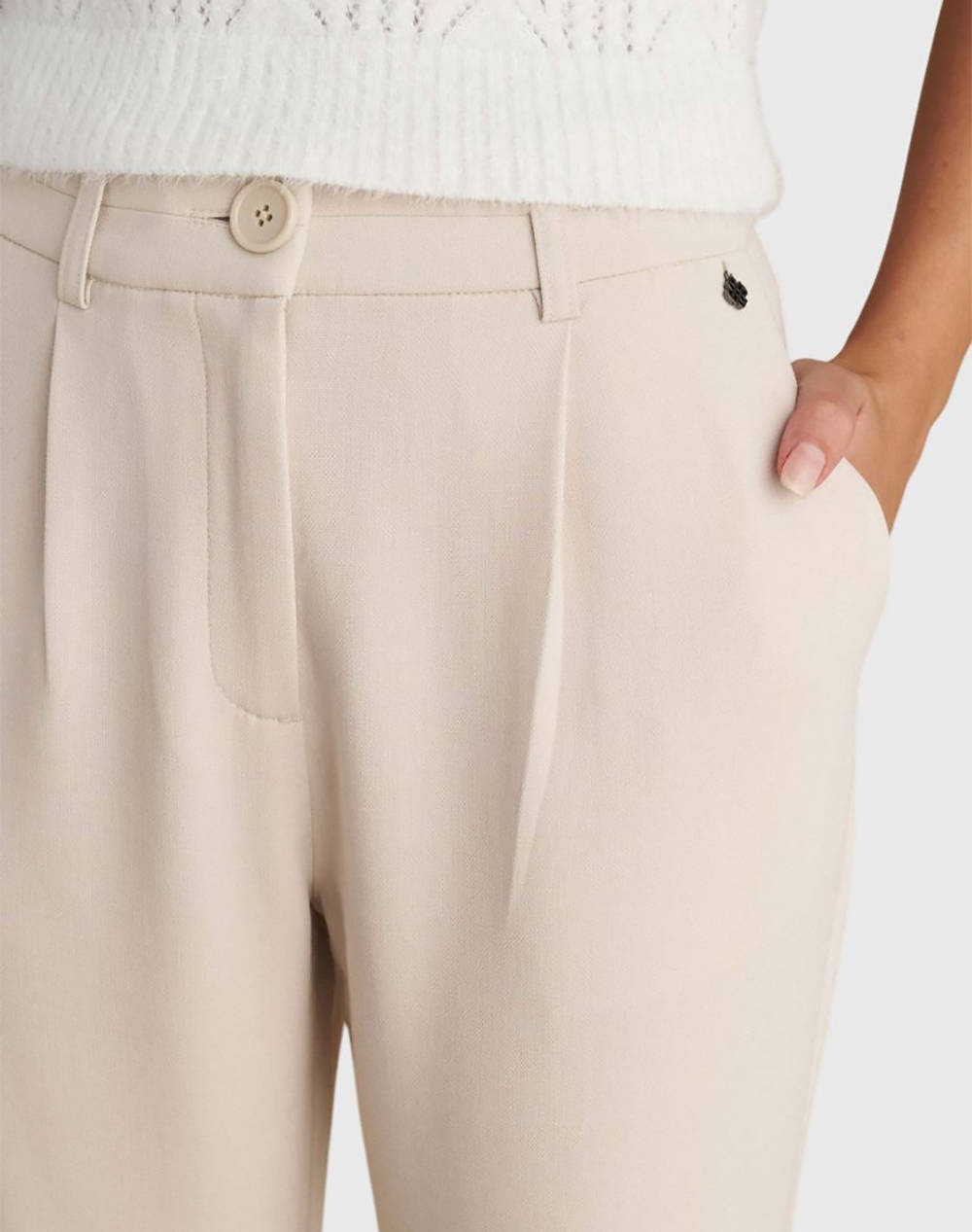 ATTRATTIVO PANTALONI 62POLIEST33VISC5EL.POL