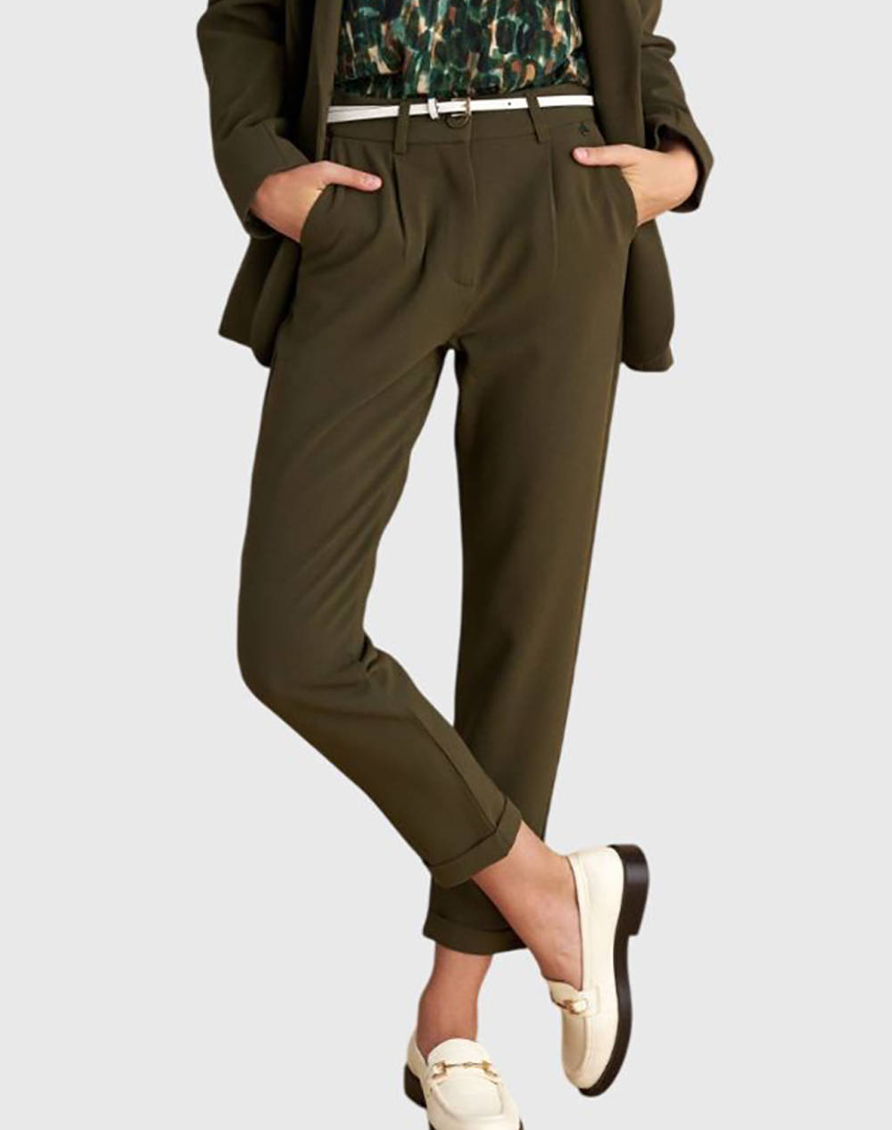 ATTRATTIVO PANTALONI 62POLIEST33VISC5EL.POL