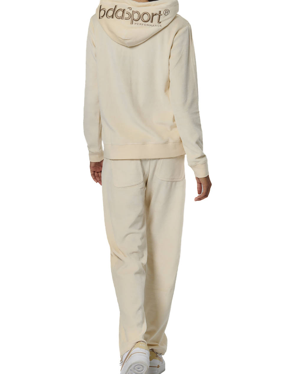 BODY ACTION WOMENS BASIC VELOUR PANTS
