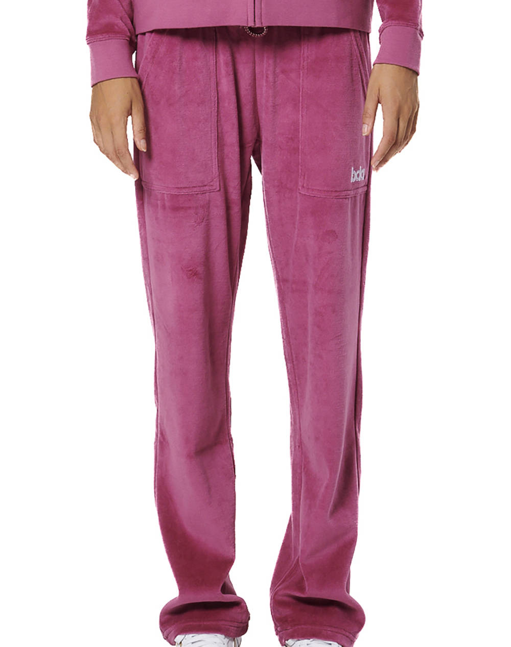 BODY ACTION WOMEN''S BASIC VELOUR PANTS