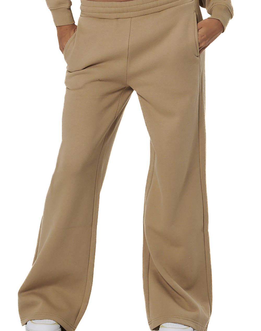 BODY ACTION WOMEN''S WIDE-LEG SWEATPANTS