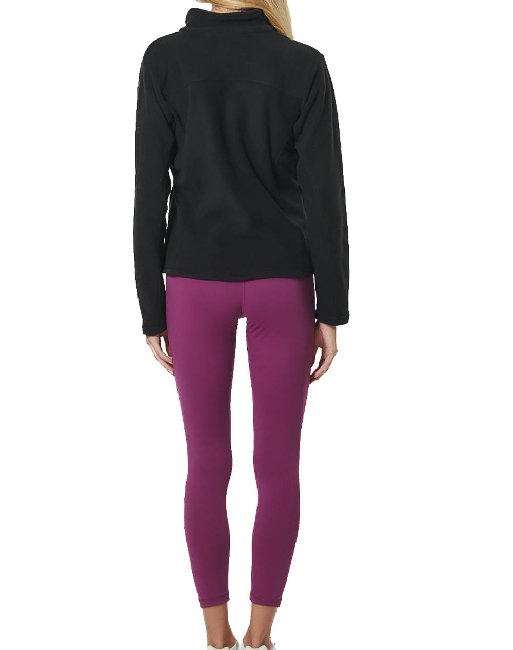 BODY ACTION WOMENS FULL-ZIP POLAR FLEECE