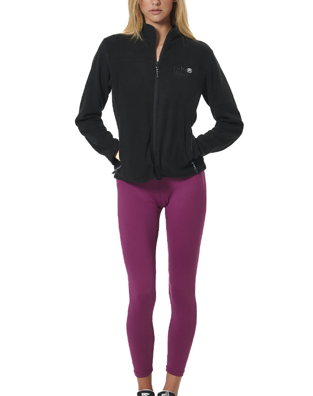 BODY ACTION WOMENS FULL-ZIP POLAR FLEECE