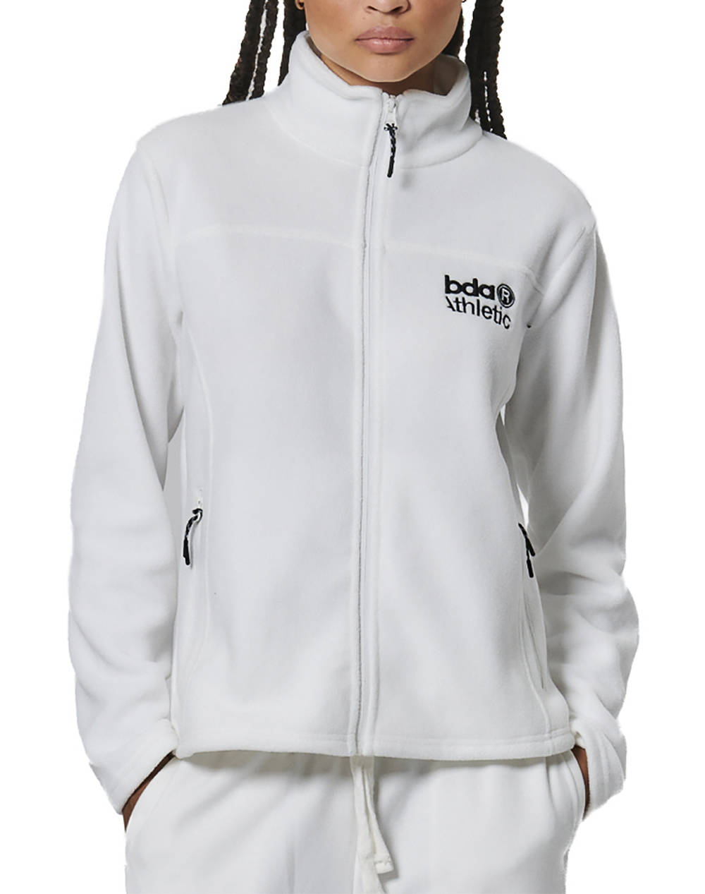 BODY ACTION WOMEN''S FULL-ZIP POLAR FLEECE