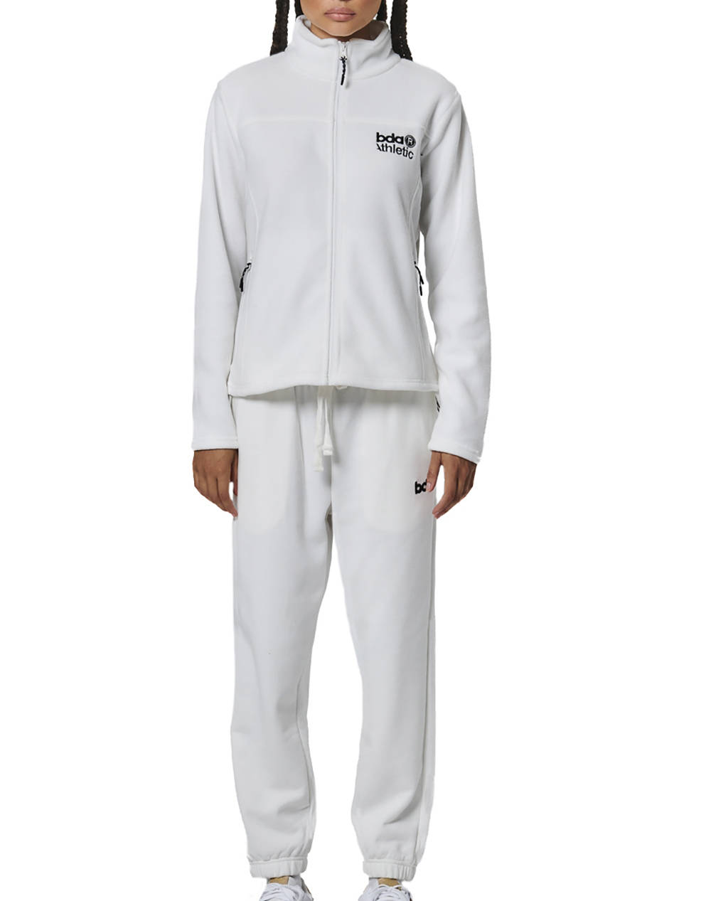 BODY ACTION WOMENS FULL-ZIP POLAR FLEECE