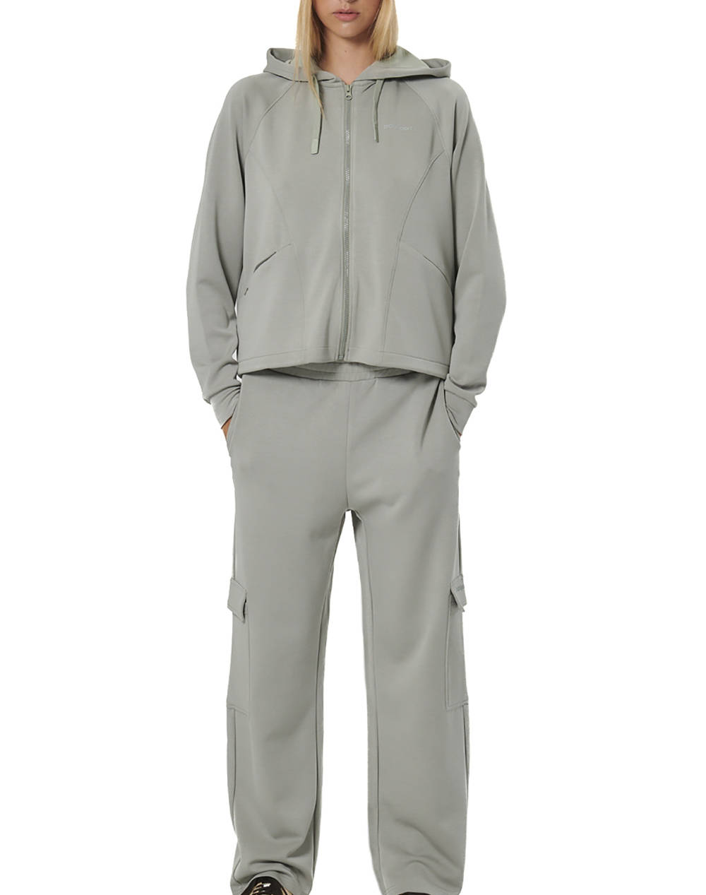 BODY ACTION WOMENS MODAL BOXY JACKET