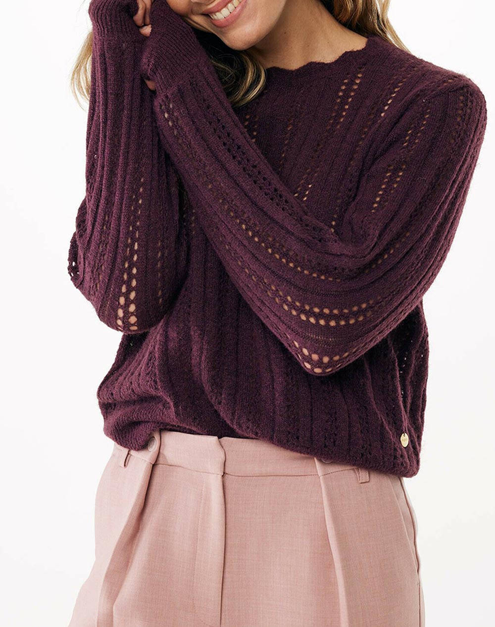 MEXX Ajour knitted pullover