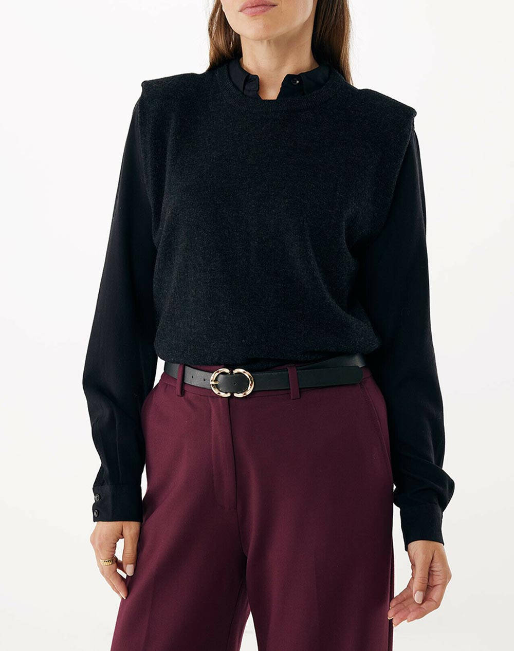 MEXX SENNA Cashmere sleeveless knit top