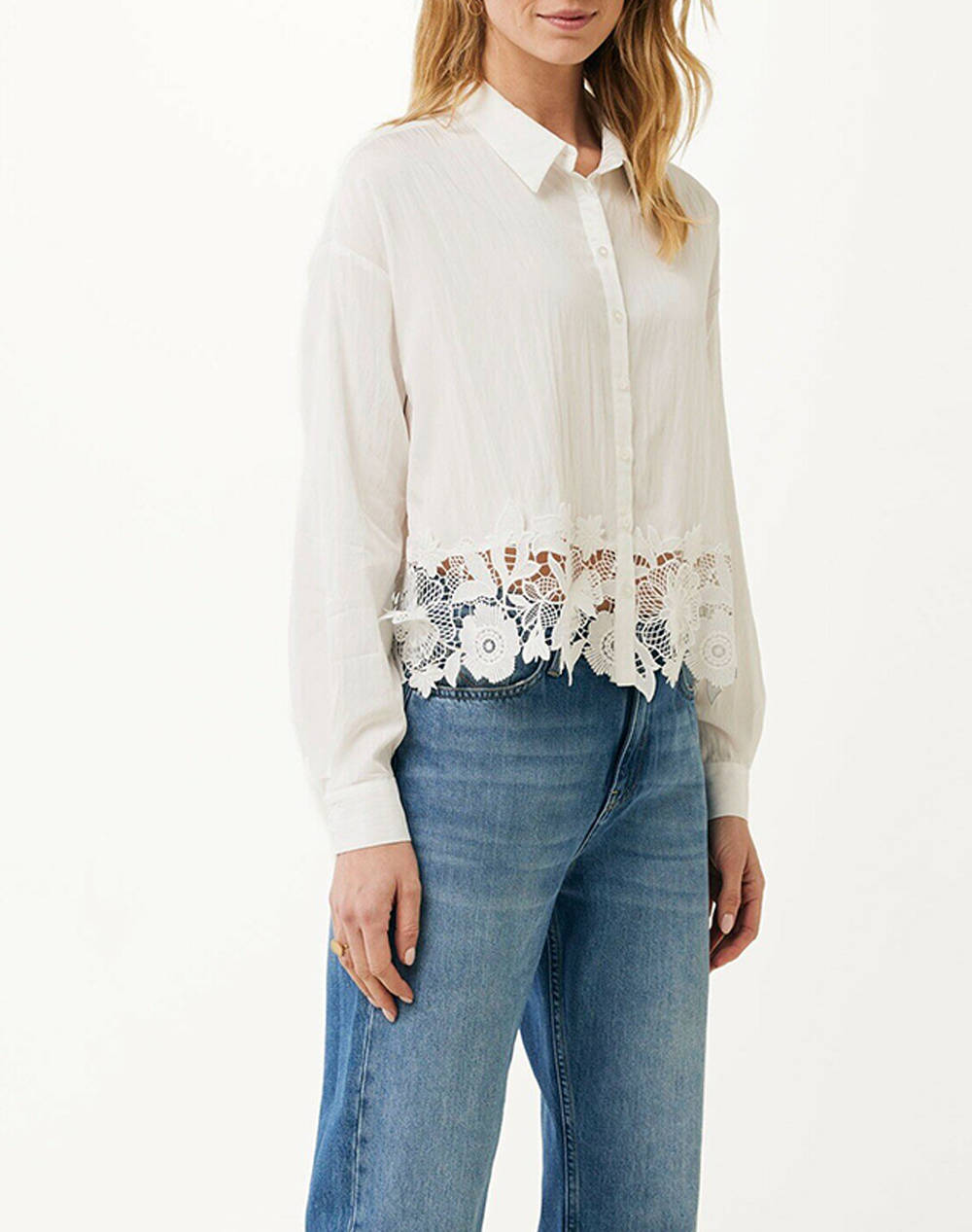 MEXX Heavy lace blouse