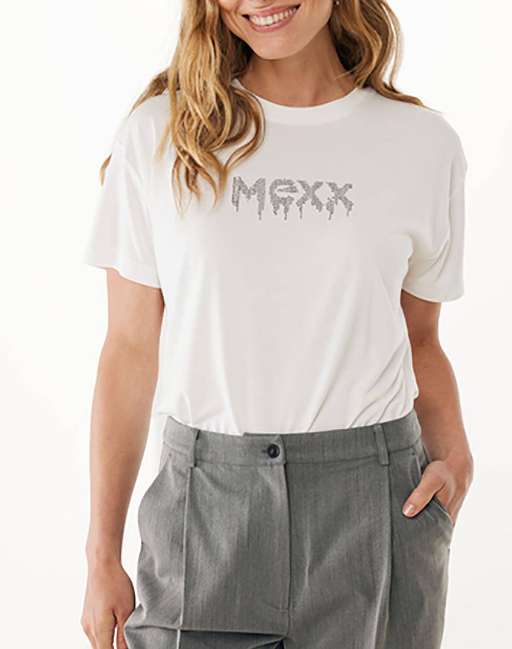 MEXX Glitter logo T-shirt
