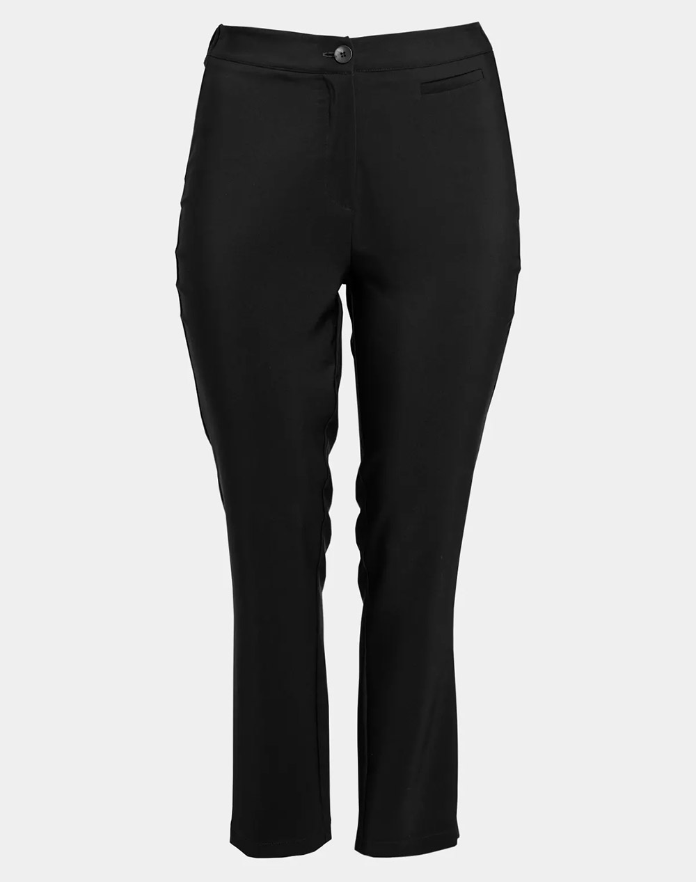 PARABITA Pantaloni din crep, croiala slim fit