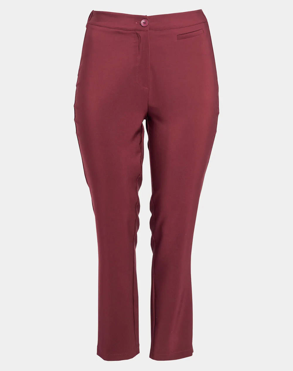 PARABITA Pantaloni din crep, croiala slim fit