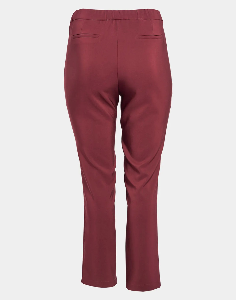 PARABITA Pantaloni din crep, croiala slim fit