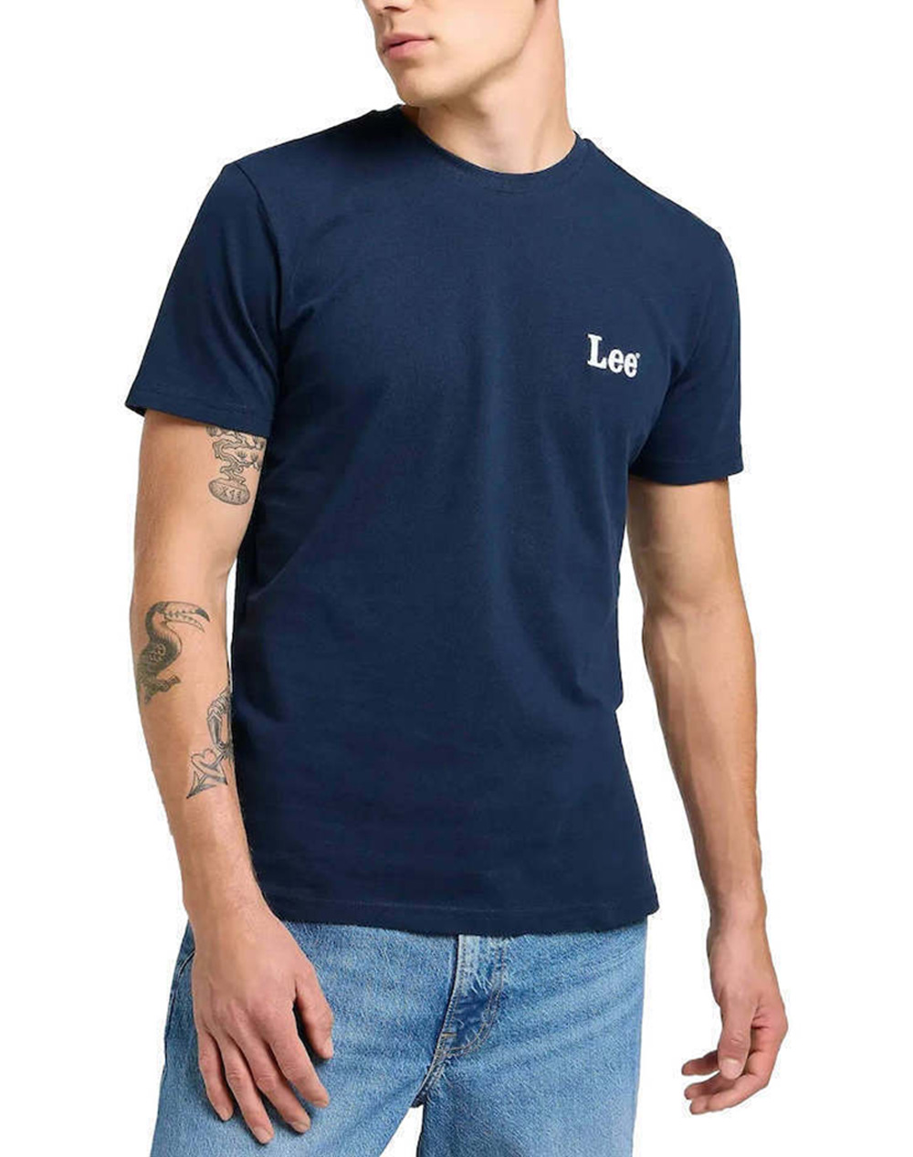 LEE SS SMALL LOGO TEE