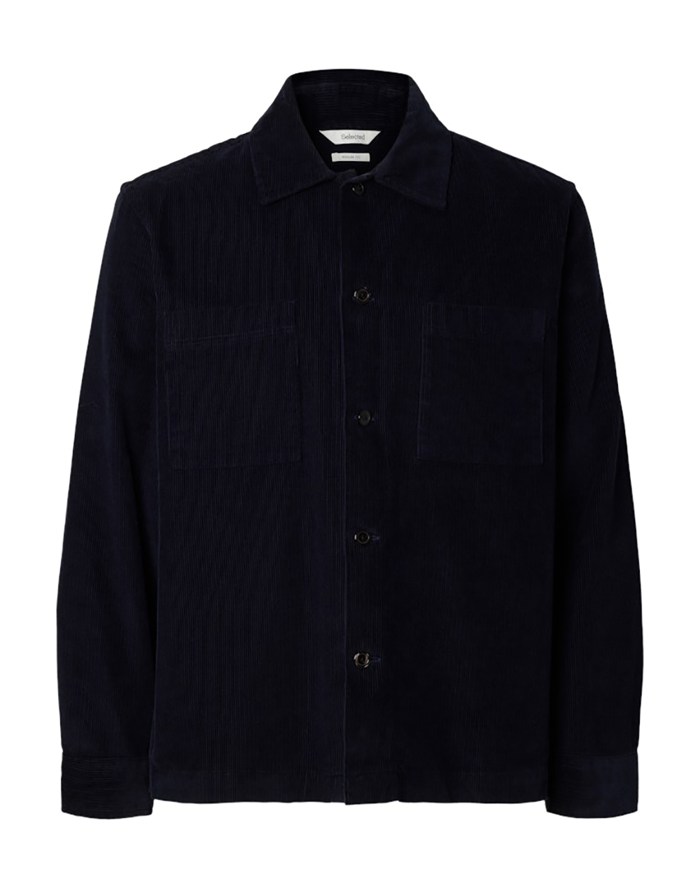 SELECTED SLHREGTATE CORD OVERSHIRT