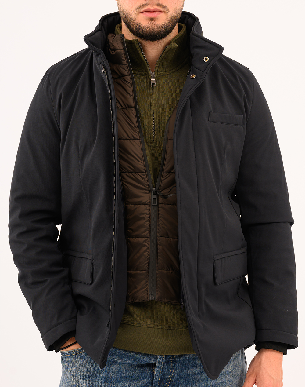 ADIMARI JOHN BLACK JACKET