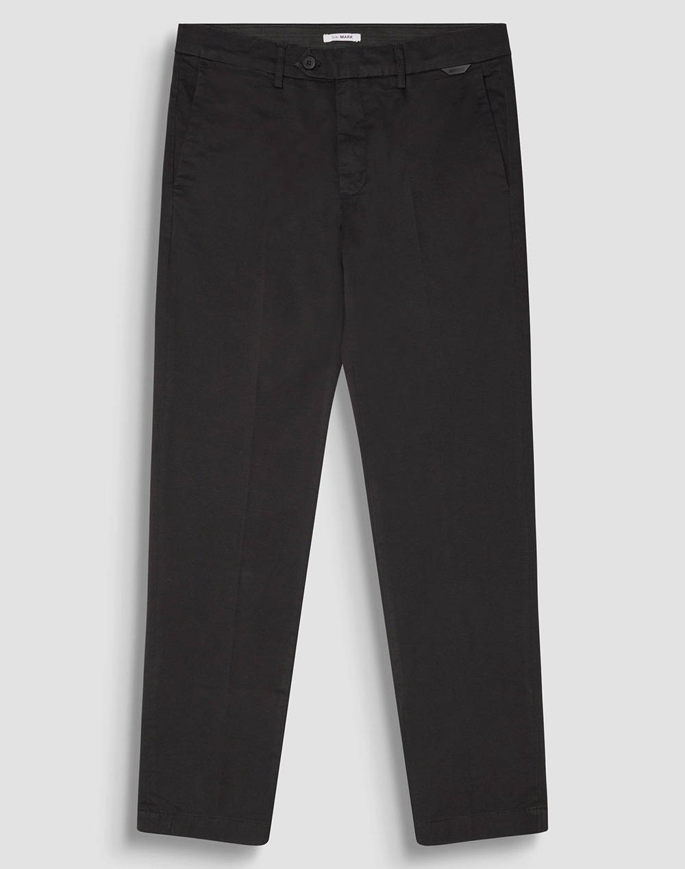 ANTONY MORATO MMTR00764FA800190 MIN OF 6 TROUSERS MARK SLIM FIT IN STRETCH TWILL COTTON FABRIC WITH LOGOED RUBBER FLAG PANTALONI DE BARBATI