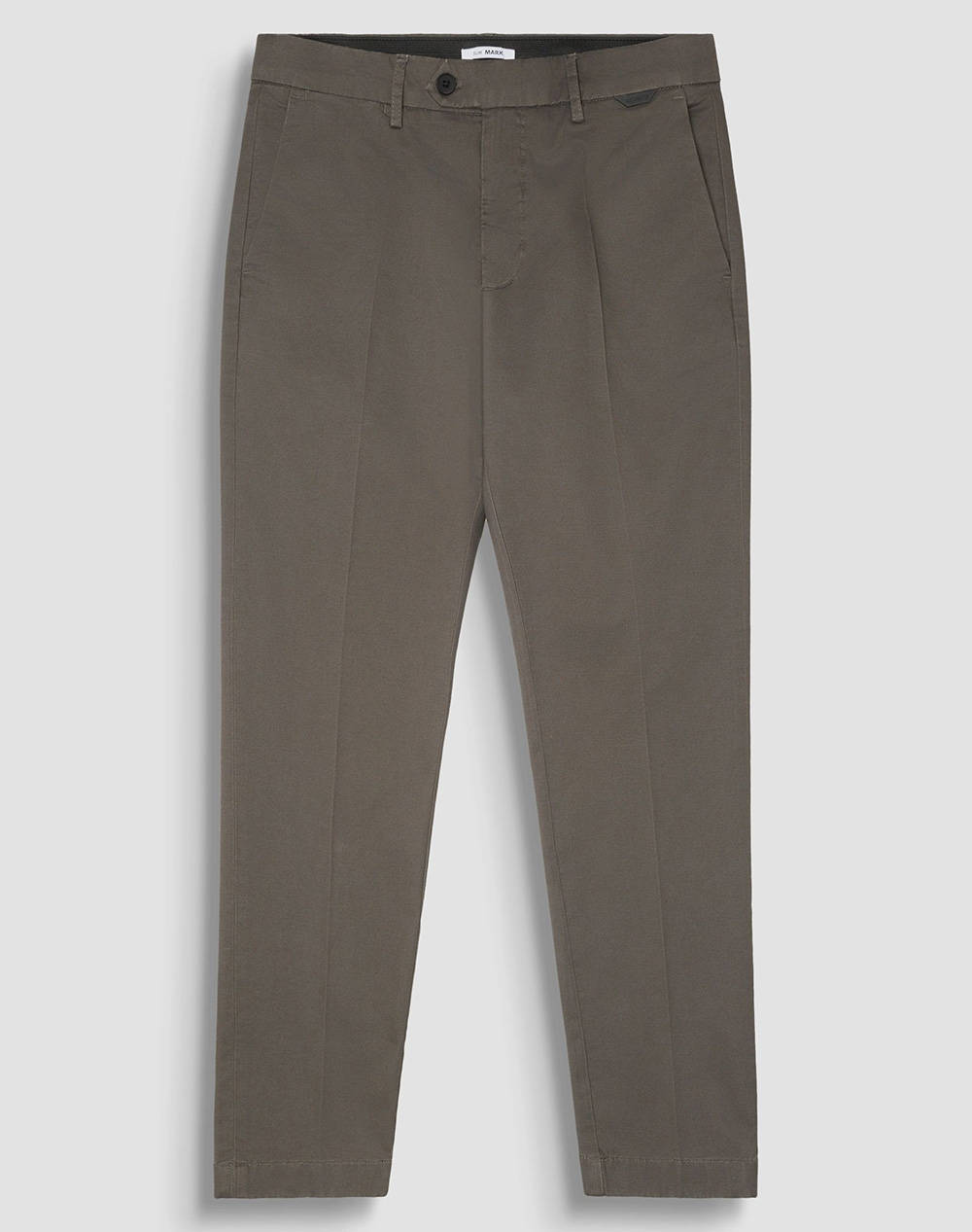 ANTONY MORATO MMTR00764FA800190 MIN OF 6 TROUSERS MARK SLIM FIT IN STRETCH TWILL COTTON FABRIC WITH LOGOED RUBBER FLAG PANTALONI DE BARBATI