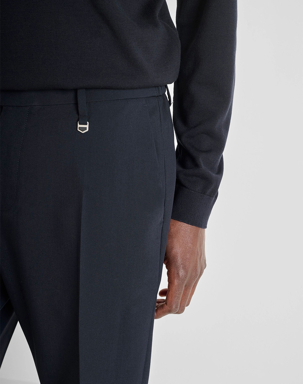 ANTONY MORATO MMTR00768FA600255 MIN OF 6 TROUSERS RAD SLIM ANKLE LENGHT FIT IN STRETCH VISCOSE BLEND FABRIC PANTALONI DE BARBATI