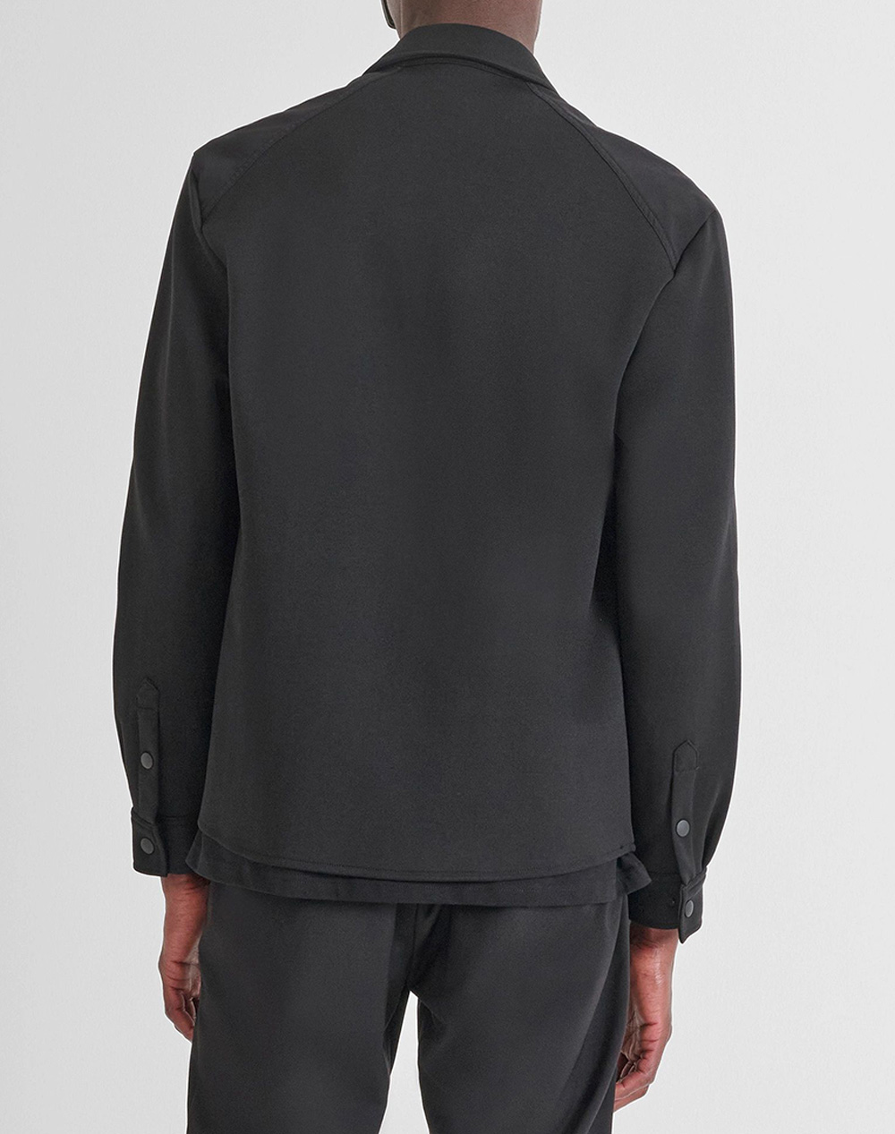 ANTONY MORATO MMSL00771FA150168 MIN OF 6 SHIRT REGULAR FIT IN INTERLOCK COTTON BLEND FABRIC WITH STRETCH VISCOSE BLEND FABRIC AS CONTRAST BLUZA DE BARBATI