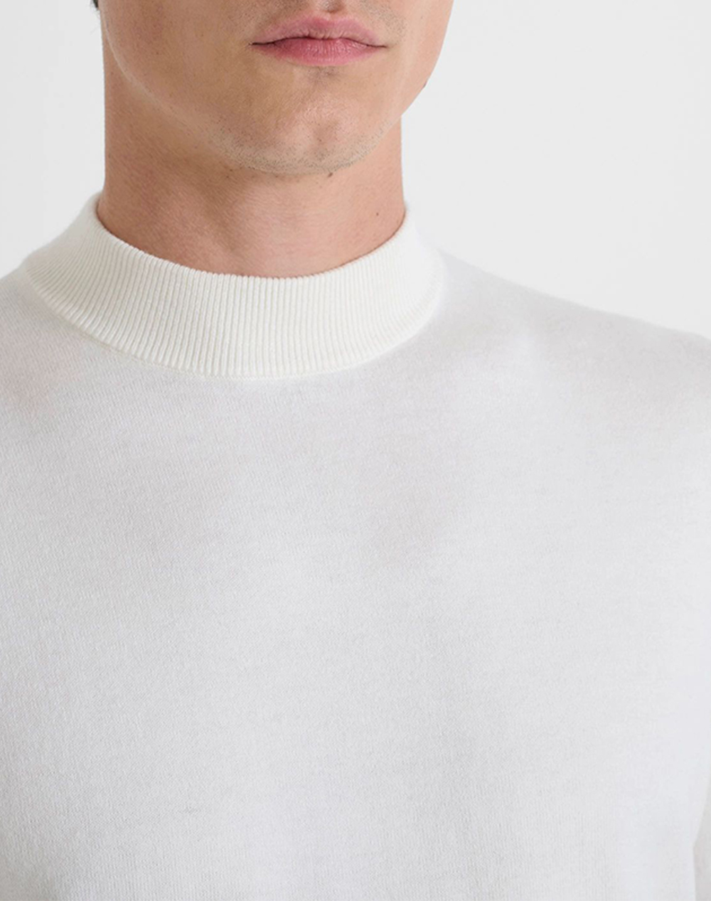 ANTONY MORATO MMSW01559YA200081 MIN OF 6 SWEATER REGULAR FIT IN CASHMERE WOOL BLEND YARN PULOVER DE BARBATI