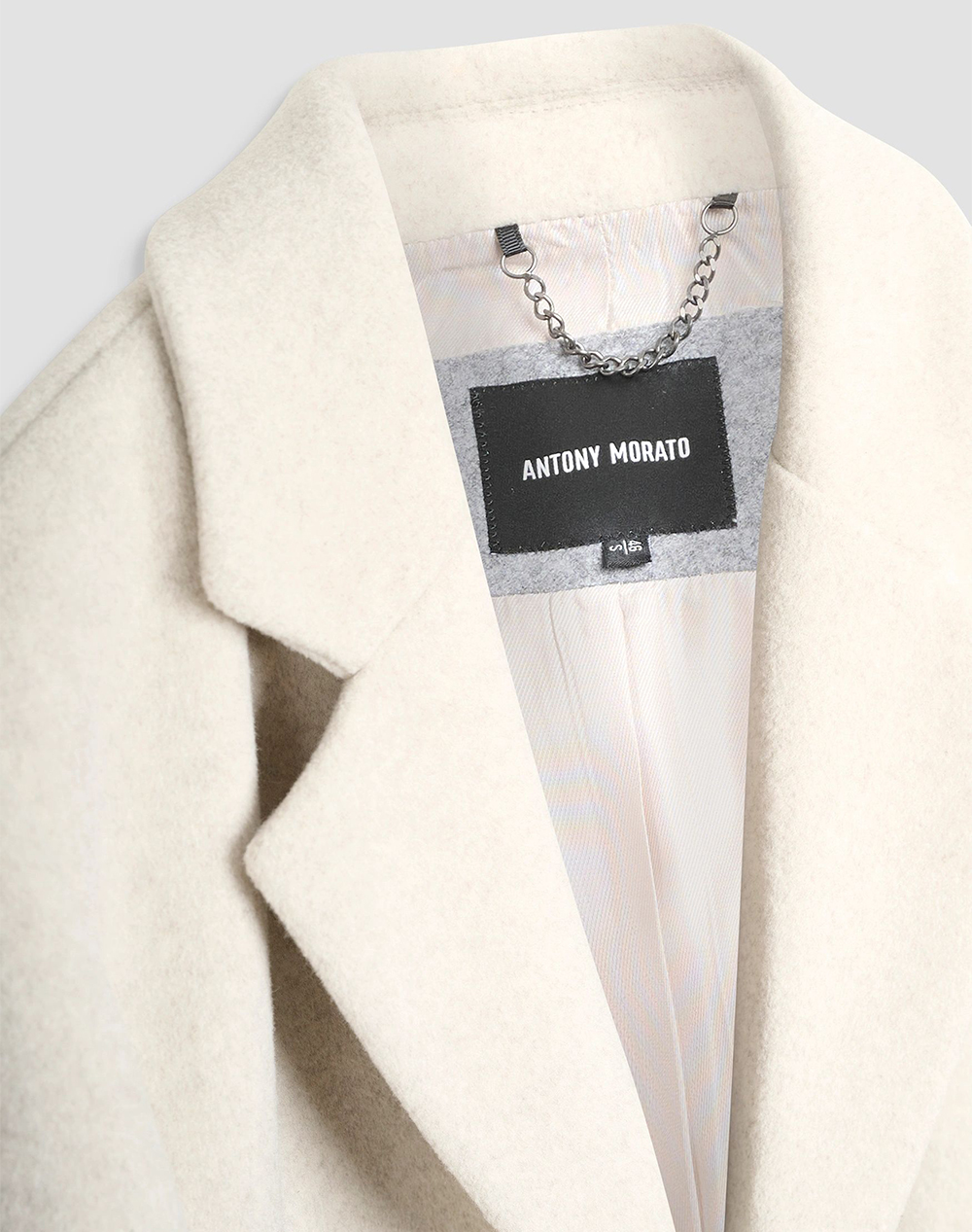 ANTONY MORATO MMCO00967FA500082 MIN OF 4 COAT MATHIAS REGULAR FIT IN WOOL VISCOSE BLEND FABRIC PALTON DE BARBATI