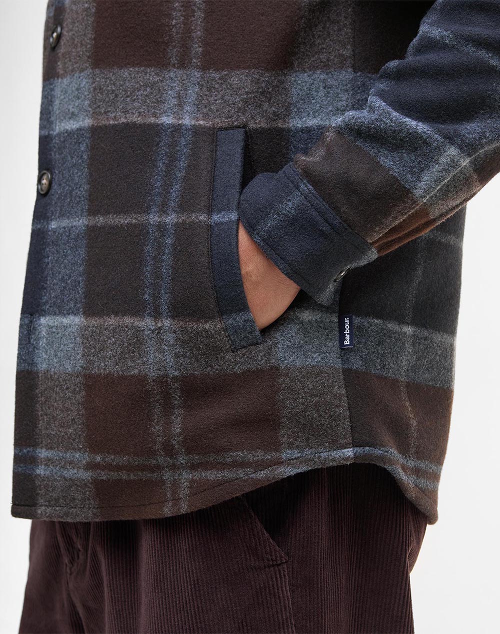 BARBOUR BARBOUR CHAPTER TAILORED CHECK OVERSHIRT