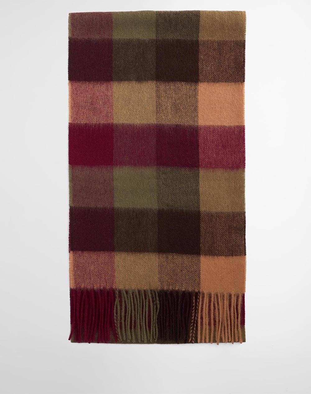 BARBOUR BARBOUR LAMBSWOOL TATTERSALL SCARF