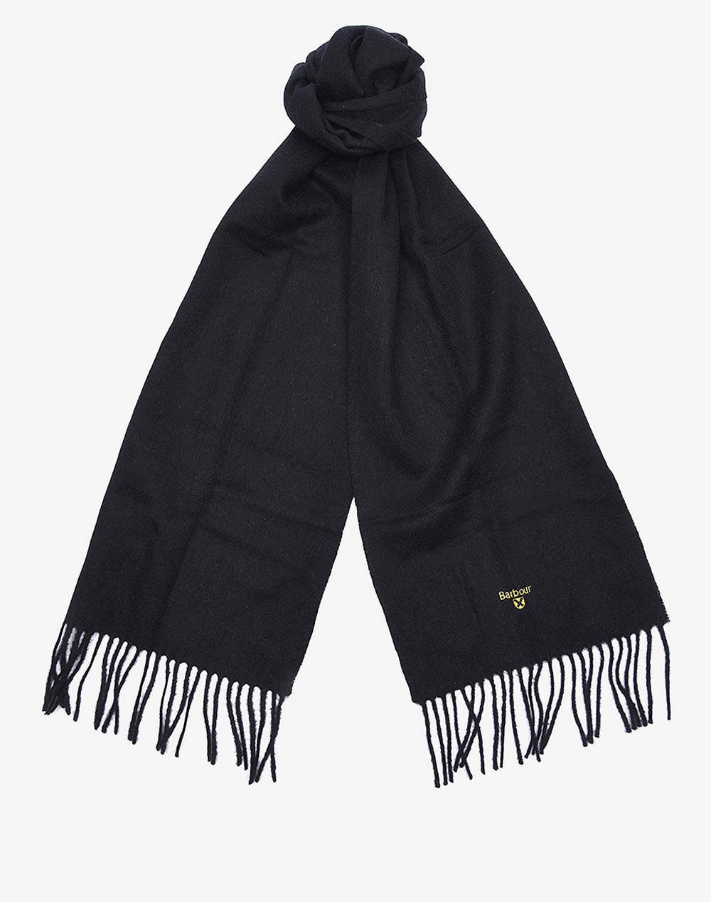BARBOUR BARBOUR PLAIN LAMBSWOOL SCARF