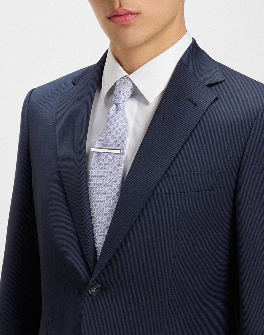 BOSS B-LOGO-TIE 10250792 01 (Dimensiuni: 5.1 x 0.7cm.)