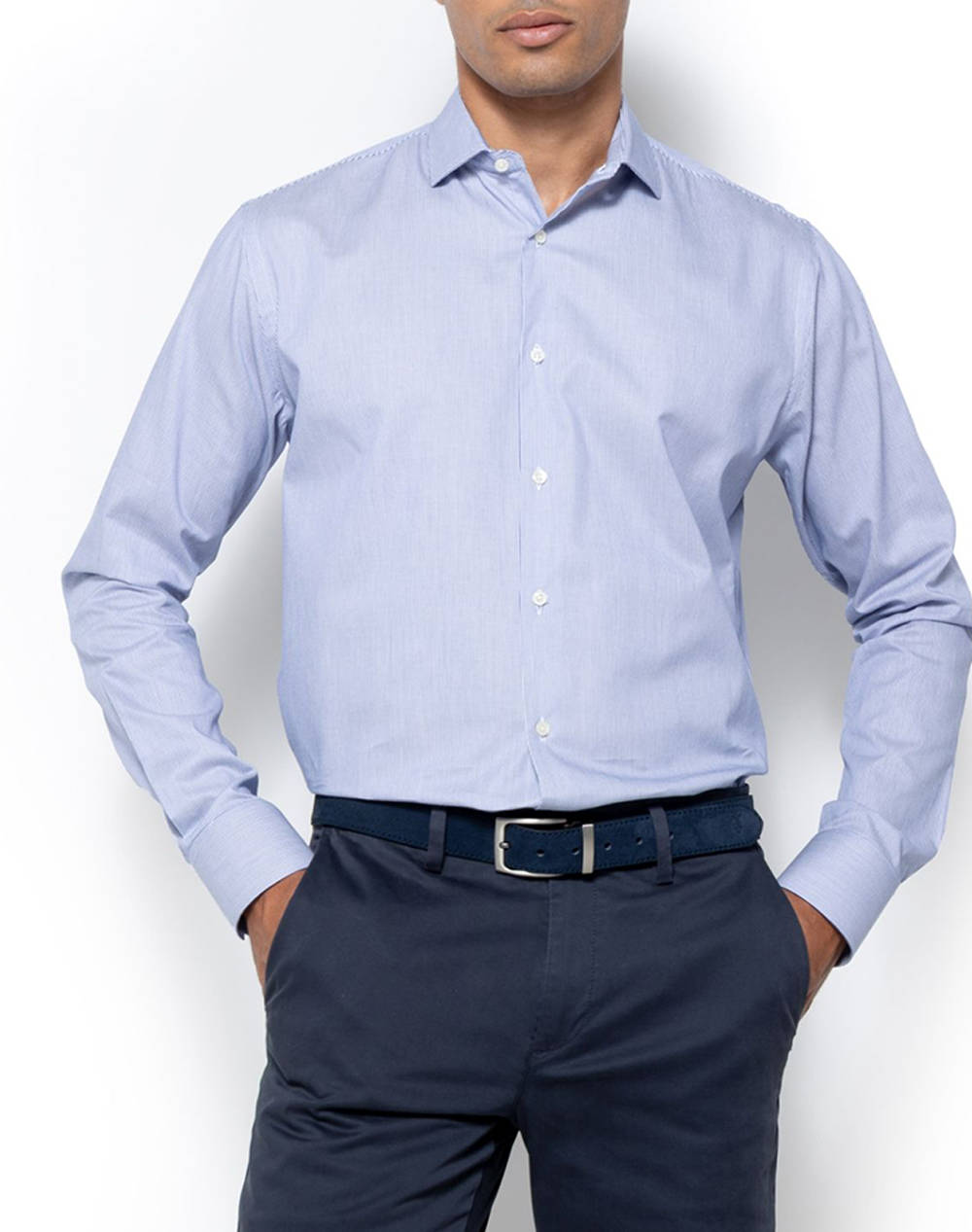 THE BOSTONIANS CAMASA ACORN TWILL CUSTOM FIT Stripe TWILL Semi-rex Custom FIT