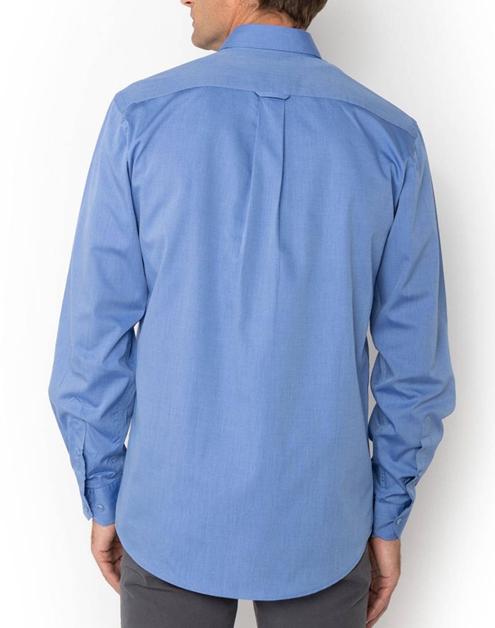 THE BOSTONIANS CAMASA FIL A FIL REGULAR FIT Plain FIL A FIL Button-down Regular Fit